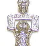 Basketball Hoop Pendant