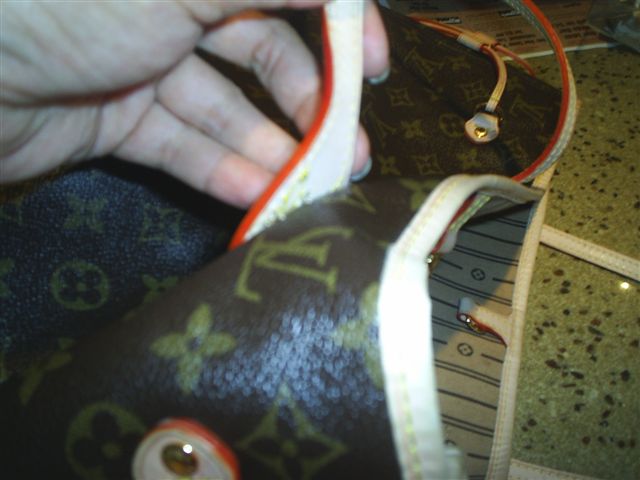damaged ripped handbag strap 