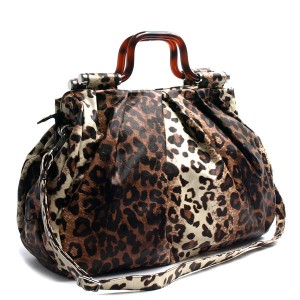 huge leopard print bag