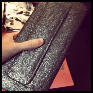 glitter handbag tutorial