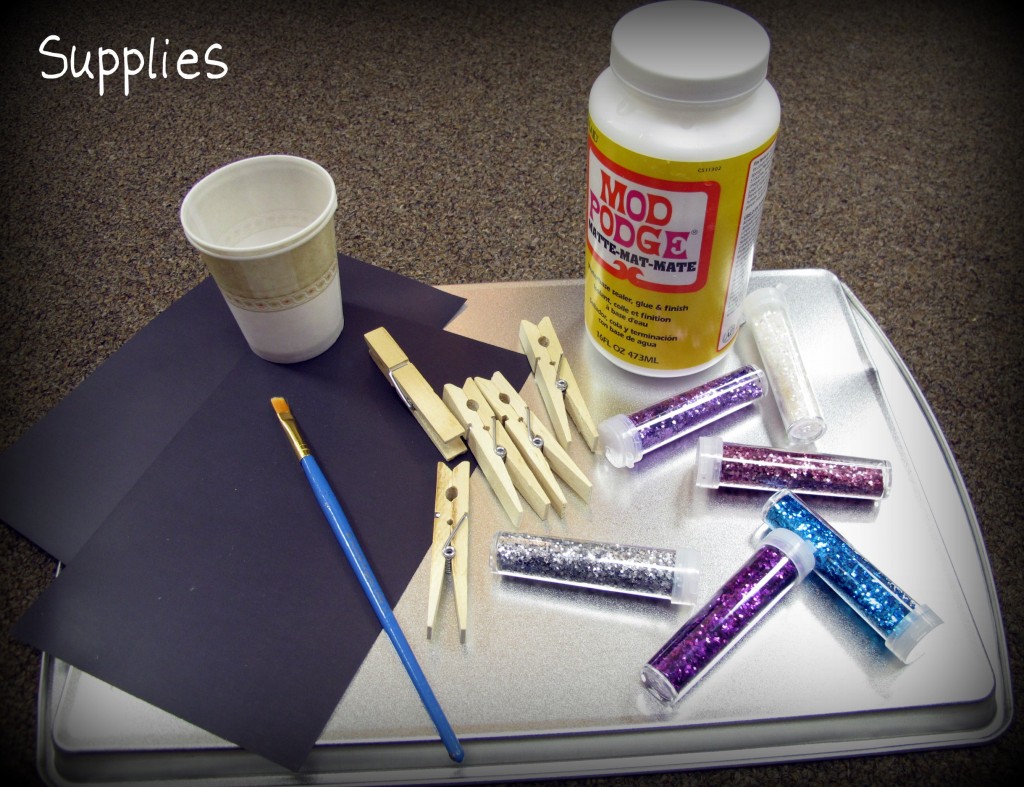 glitter magnets