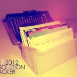 DIY: New Years Resolution Tracker