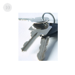 leave your keys out