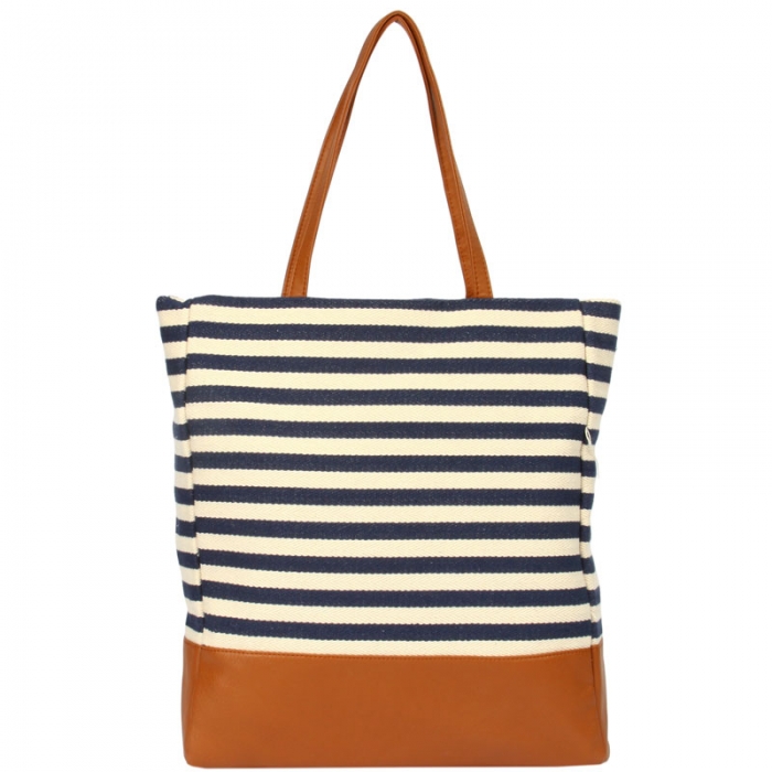 Handbag Heaven striped tote