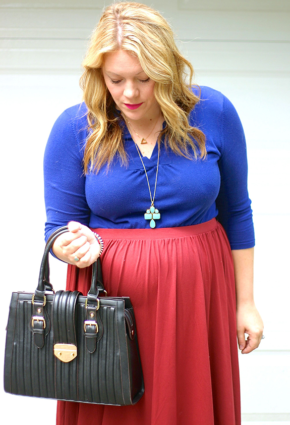 Megan modeling the Gillian