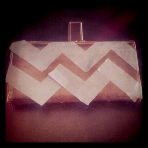 chevron pattern DIY