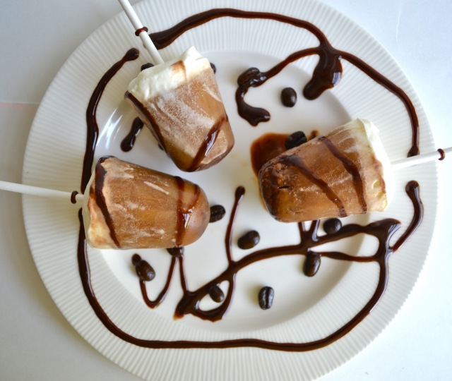 Mocha Popsicles 