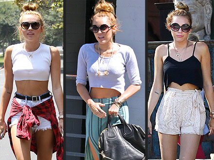 Miley Cyrus crop top