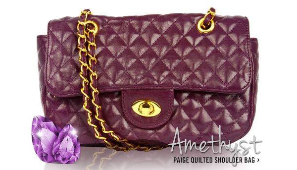 Amethyst Handbag