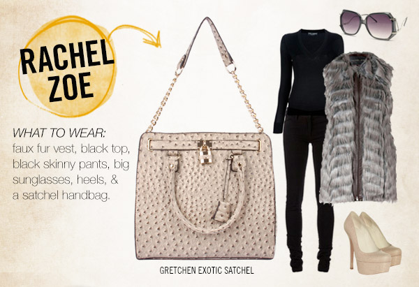 Rachel Zoe Halloween costume