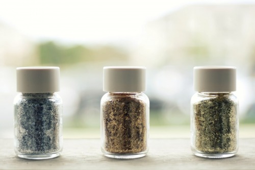 silver and gold glitter