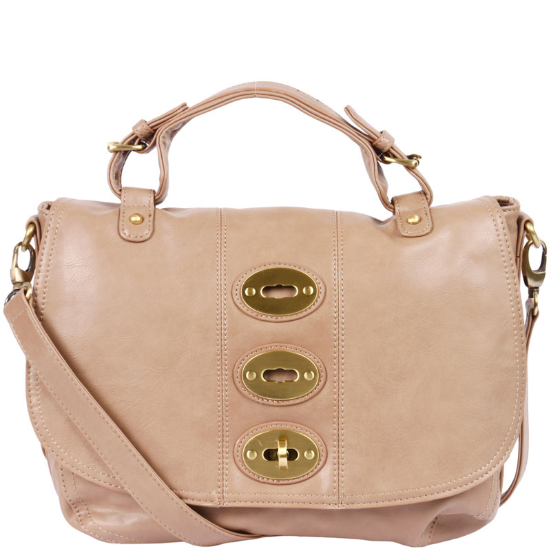 turn-lock satchel