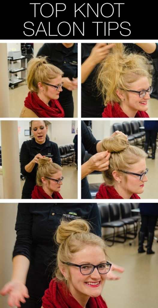 how to do a top knot