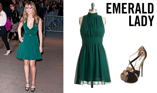 Jennifer Lawrence look for less