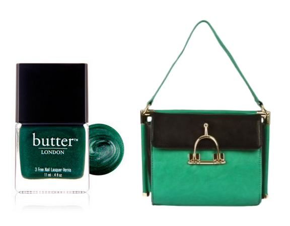Spring Nails & Handbags: Darker Hues