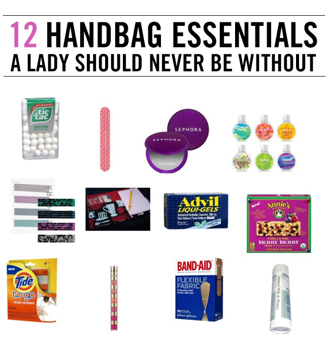 12 Items to Always Keep in Your Purse
