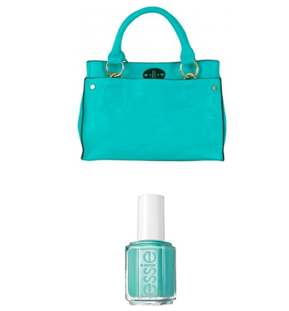 Aqua Allure: Summer Bags and Nails to Match