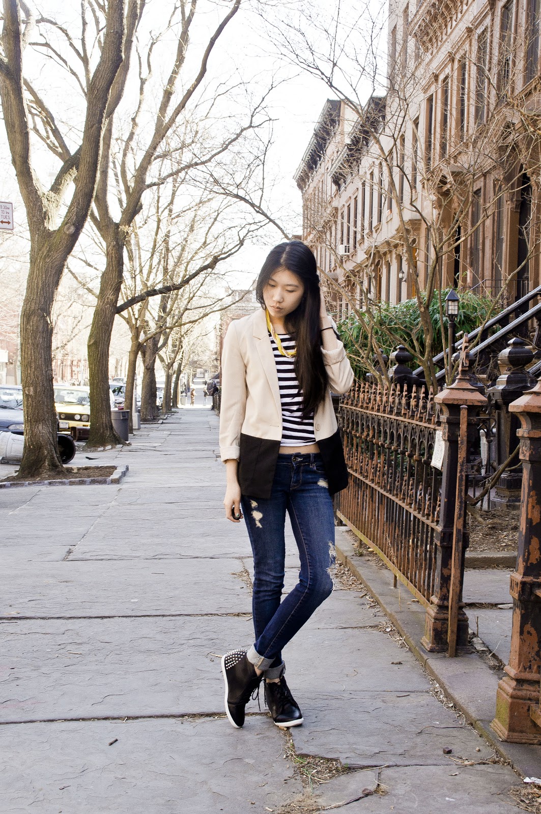 College Style Staple - Classic Blazer