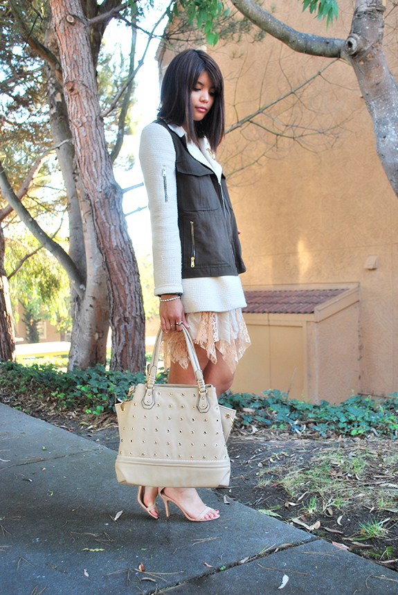 Kathleen and the Elise handbag