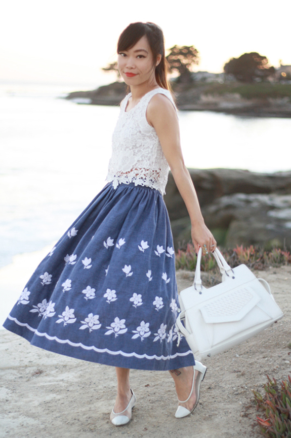 Toshiko with the Reese handbag