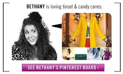 Bethany's Pinterest board