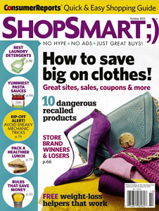 ShopSmart October 2012 cover