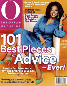 The Oprah Magazine October 2012 Placement