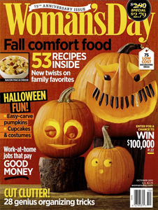 Woman's Day October 2012 cover
