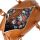 Brown Barrel Satchel Handbag