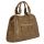Taupe Woven Satchel