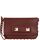Burgundy Studded Convertible Clutch