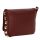 Burgundy Studded Convertible Clutch
