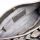 Silver Ruffled Leatherette Bag