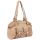 Beige Pocket Satchel