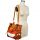 Parker Striped Satchel Brown Orange 