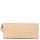 Beige Faux Ostrich Leatherette Clutch