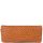 Tan Faux Ostrich Leatherette Clutch