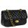 Paige Quilted Shoulder Bag Black