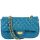 Paige Quilted Shoulder Bag Teal Blue
