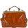 Carter Frame Satchel Brown