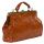 Carter Frame Satchel Brown