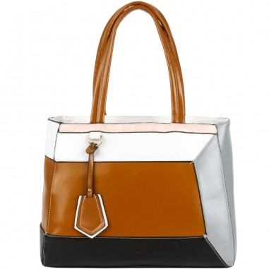 Colorblock Handbag