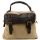 Beige Bowler Satchel