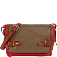 Joey Colorblock Messenger Bag