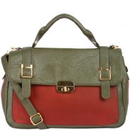 Harley Colorblock Oversized Satchel