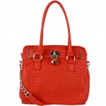 Amelia Woven Satchel
