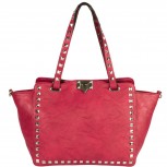 Carmen Studded Shoulder Tote