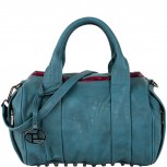 Kylie Studded Barrel Satchel