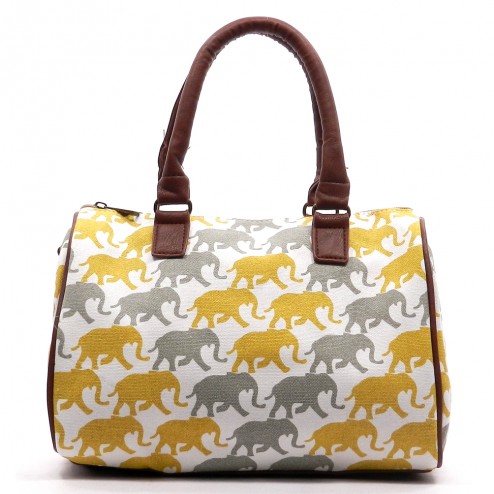 Beatrice Canvas Print Satchel