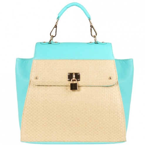 Mia Straw Satchel